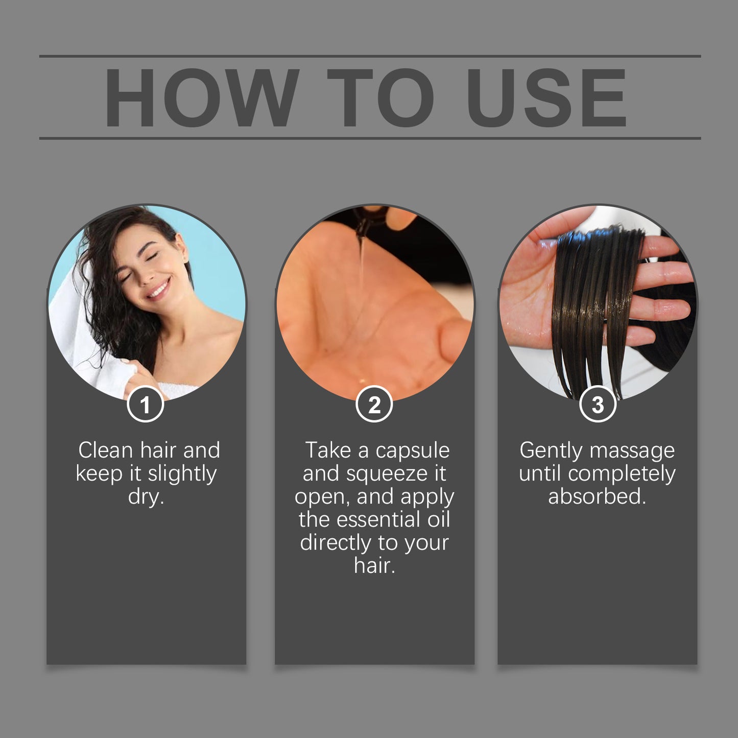 EELHOE Hair Capsules – Moisturize & Repair