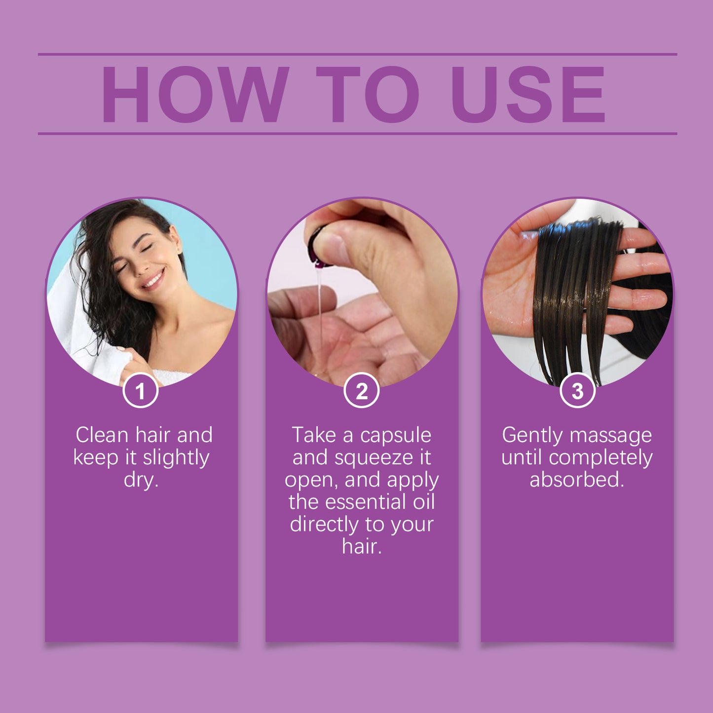 EELHOE Hair Capsules – Scalp Massage & Nutrition