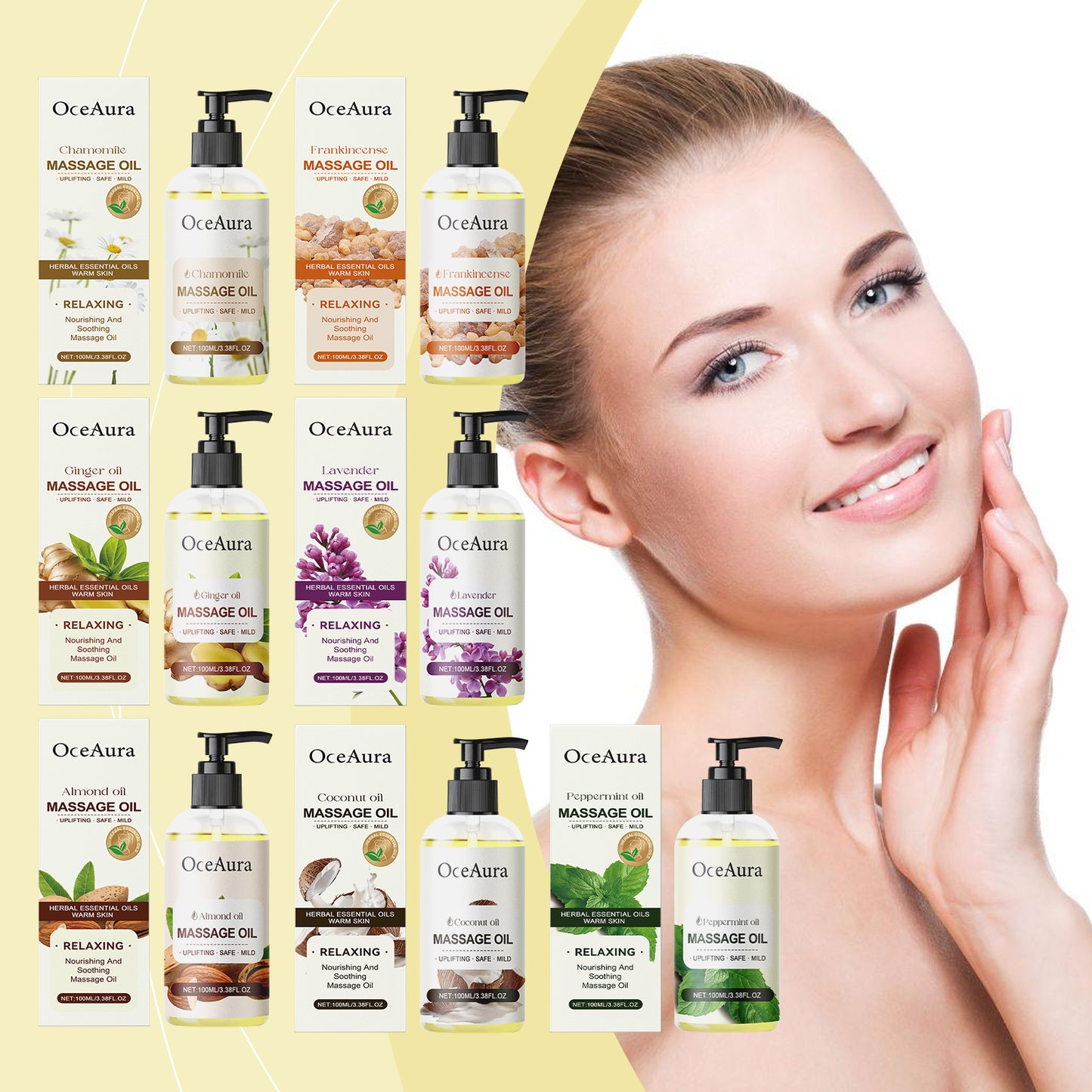 Almond Body Oil - Nemlendirici Masaj Yağı (Çay Ağacı & Gliserin)