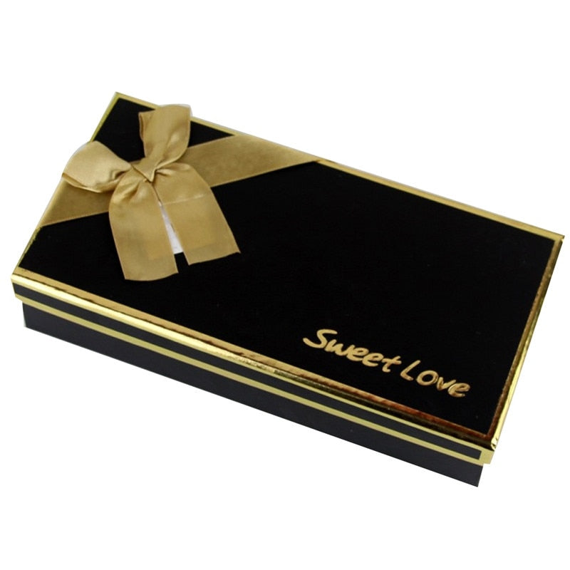 Rose Soap Flower Gift Box - 18 Pieces Wedding & Valentine's Day Gift