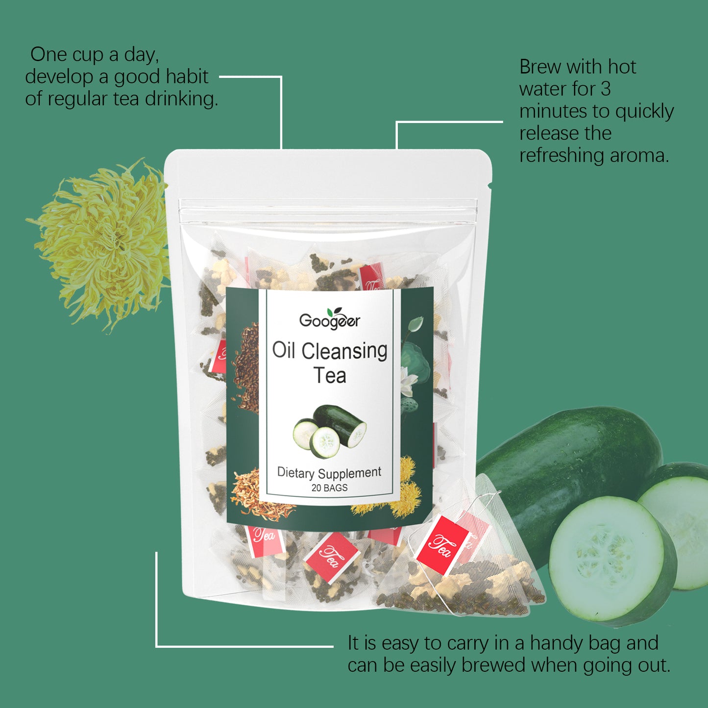 Oil Cleansing Tea – Body Detox & Treatment