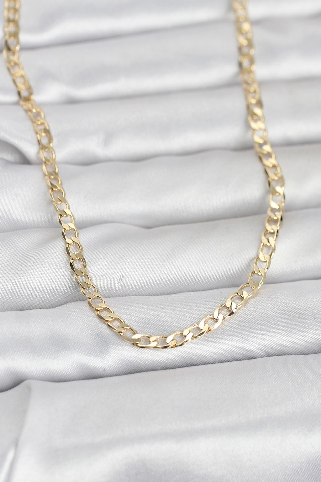 14K Gold Renk Zincir Model 60 Kadın Kolye