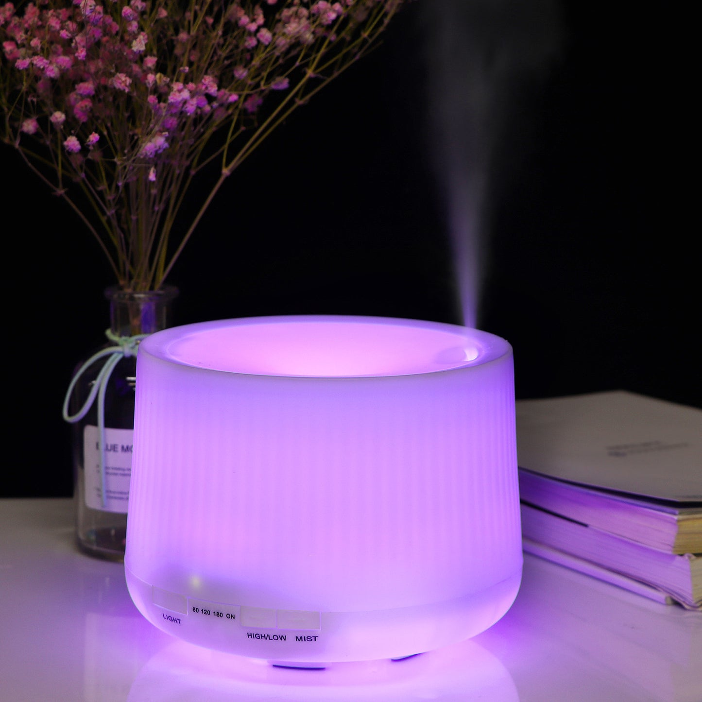 500ml Aroma Diffuser - Lantern Design Essential Oil Humidifier