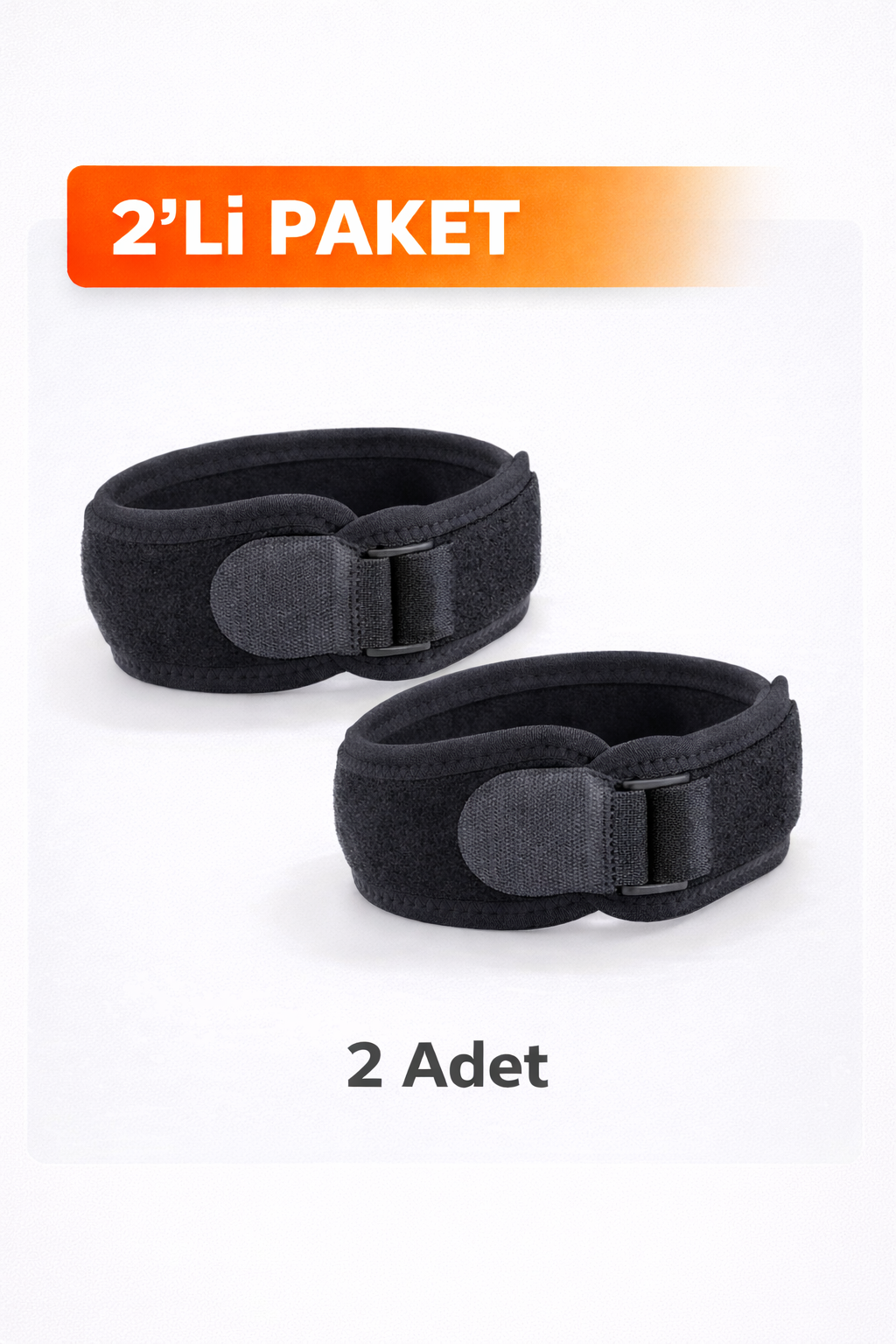 Patellar Tendon Bandı Dizlik - (2 ADET) Sporcu Desteği Diz Ağrısı