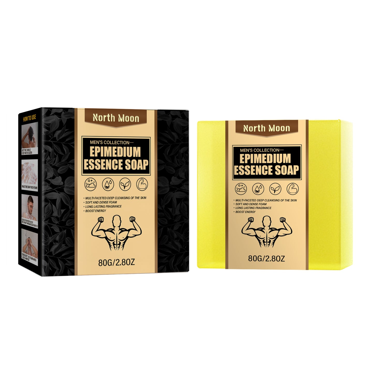 Epimedium Essence Soap - Deep Cleansing & Refreshing