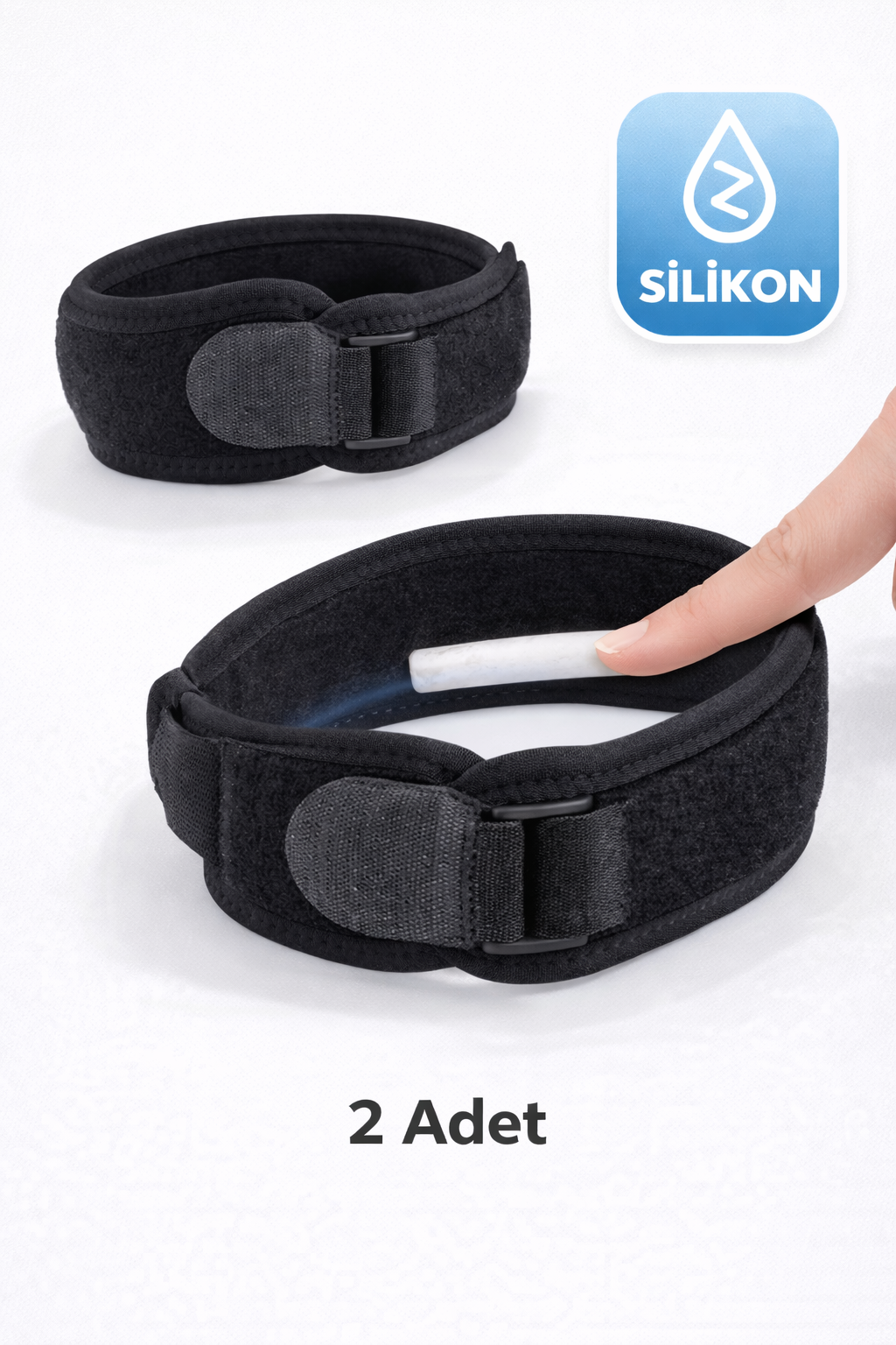 Patellar Tendon Bandı Dizlik - (2 ADET) Sporcu Desteği Diz Ağrısı