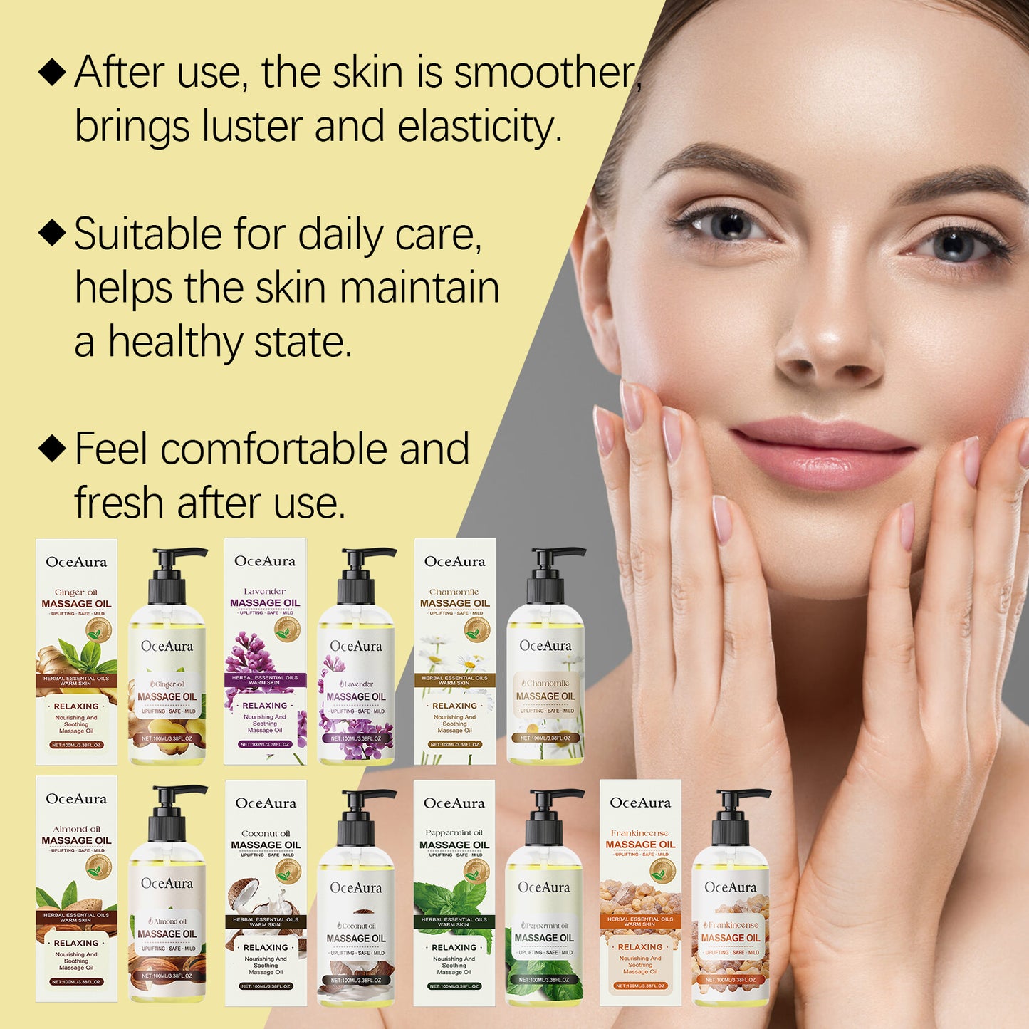 زيت اللافندر العطري للجسم - مرطب ومنعم