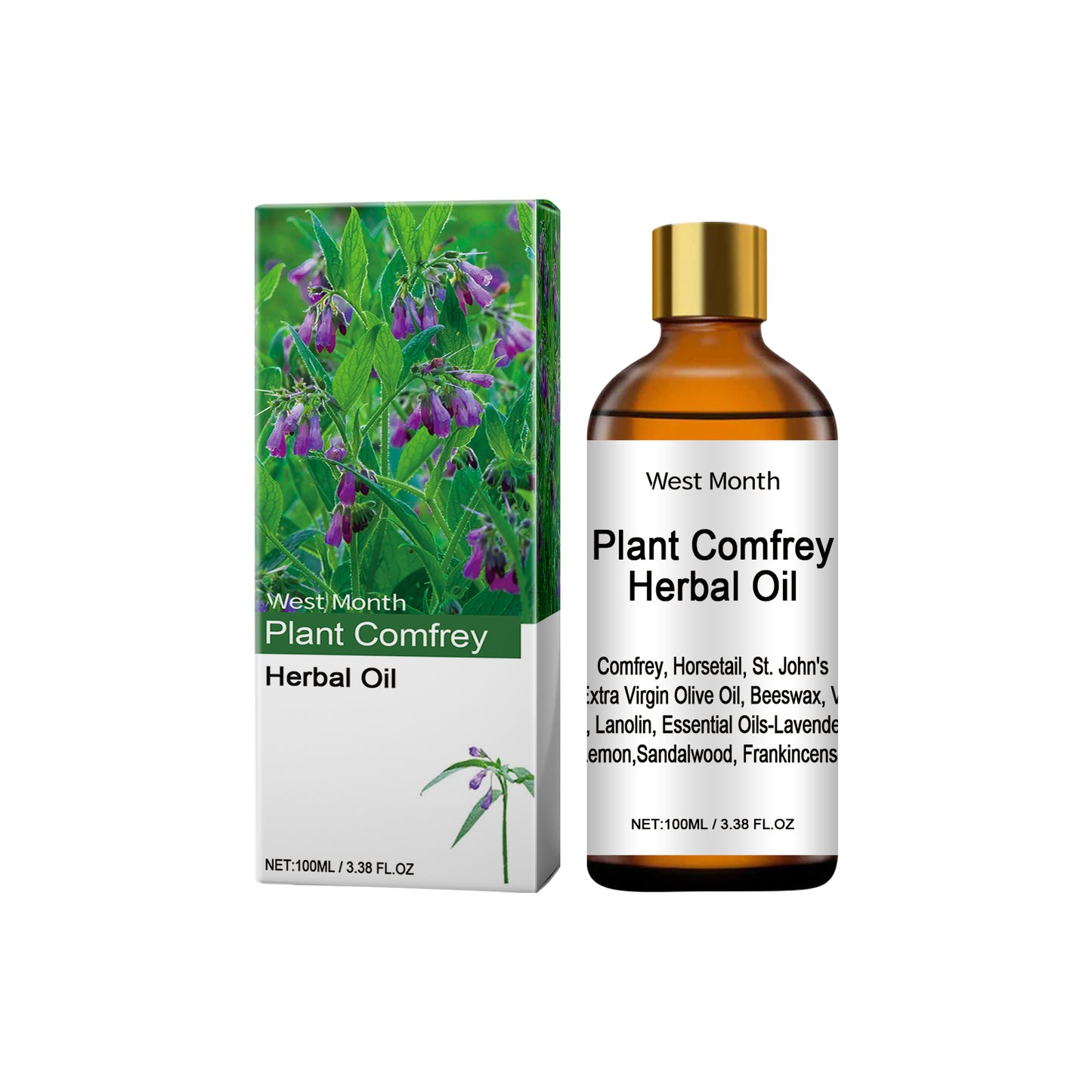 زيت ويست آند مونث العشبي المركب، زيت تدليك مرطب للمفاصل، زيت أساسي للعناية اليومية بالمفاصل