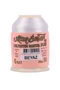3 Adet Altınbaşak Oya ve Dantel İpi 20 gr - No: BEYAZ