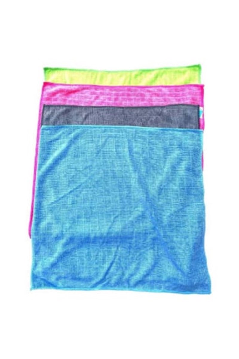 Kareli Temizlik Bezi Asorti 320 Gr 40x40 -STK294-961