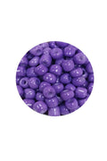 Dökme Cam Kum Boncuk Büyük Boy (6/0) 4 mm - 60 Gram - Mor - BNC116