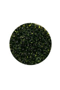 Dökme Cam Kum Boncuk (8/0) 3 mm - 60 Gram - Şeffaf Yeşil Siyah - BNC220