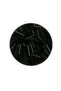 Uzun Boru Kesme Boncuk Çap 2mm Uzunluk 10 mm - 60 Gram - Siyah - BNC280