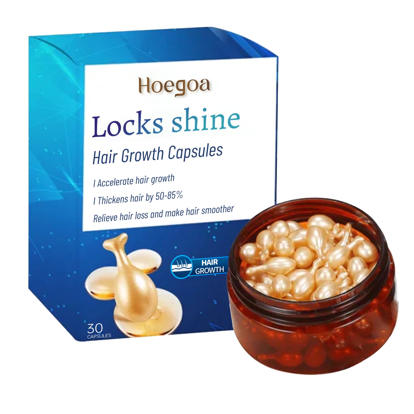 كبسولات العناية المكثفة بالشعر - إصلاح وتنعيم فروة الرأس