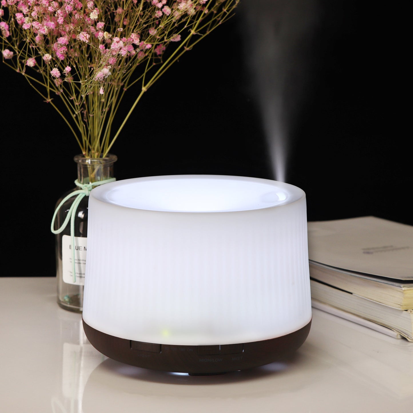 500ml Aroma Diffuser - Lantern Design Essential Oil Humidifier