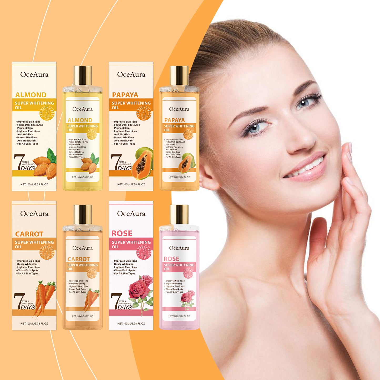 7 Day Care Essential Oil – Daily Moisturizing Care