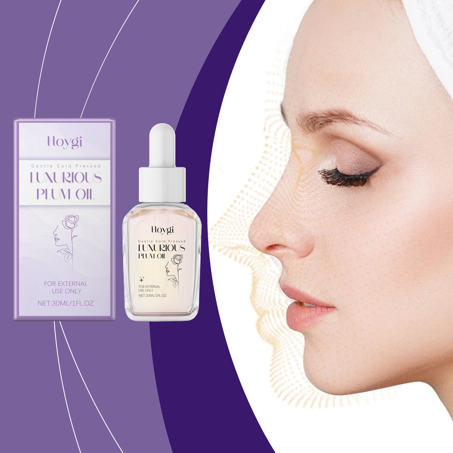 زيت عطري للعناية بالعين - يقلل من الخطوط الدقيقة ويرطب