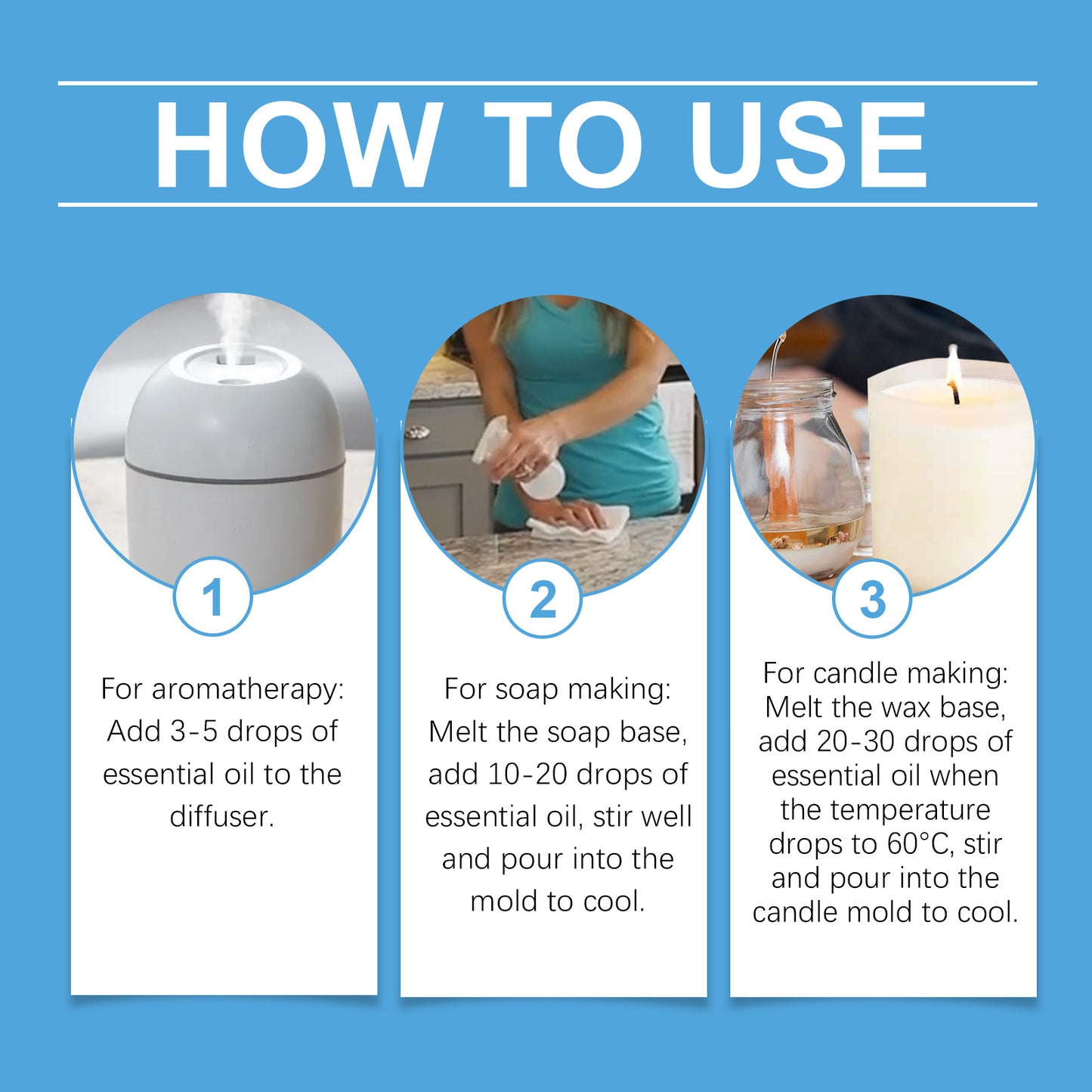 مجموعة زيوت عطرية شتوية - معطر مرطب للشتاء