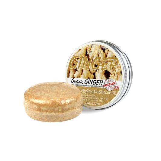 صابون شامبو الزنجبيل - مضاد لتساقط الشعر وعناية بفروة الرأس