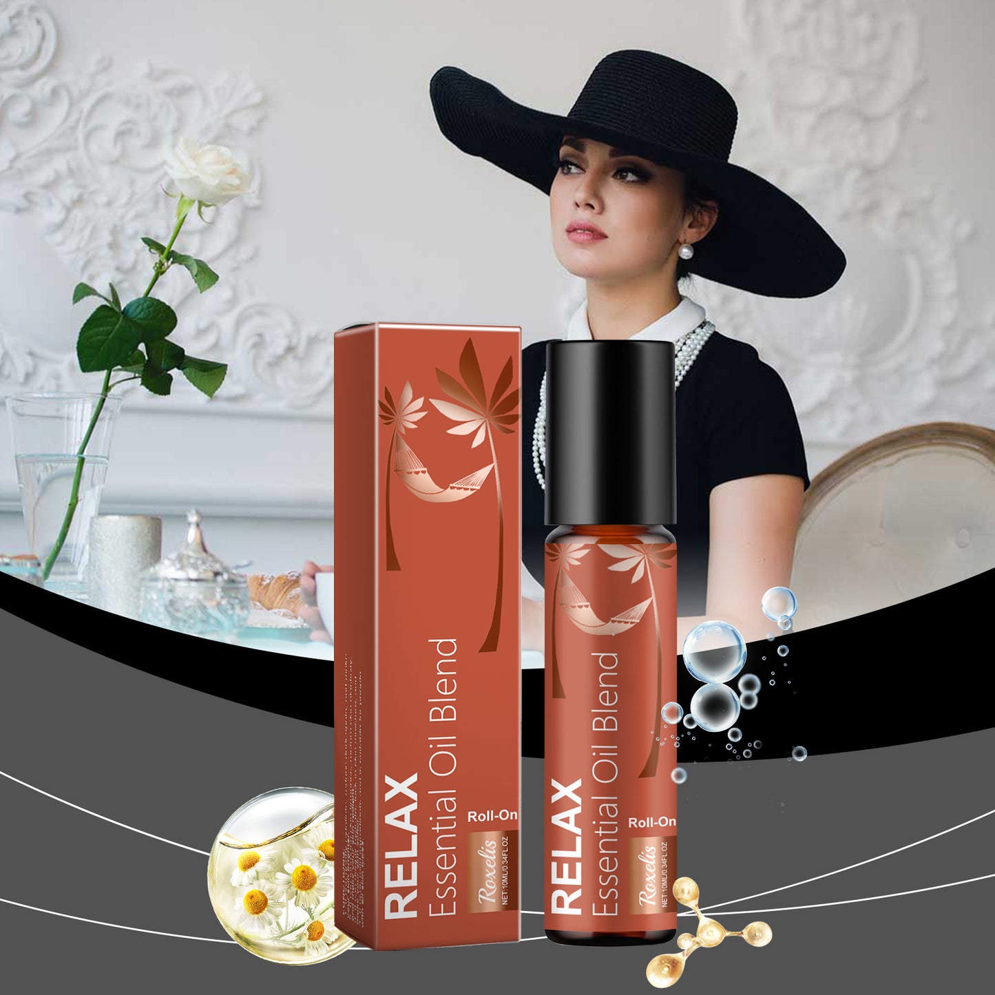 Chamomile Ball Perfume Essential Oil – Light & Fresh Fragrance