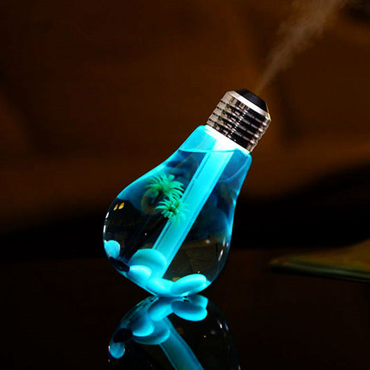 400ml LED Lamp Air Ultrasonic Humidifier for Home Essential Oil Diffuser Atomizer Air Freshener Mist Maker with LED Night Light