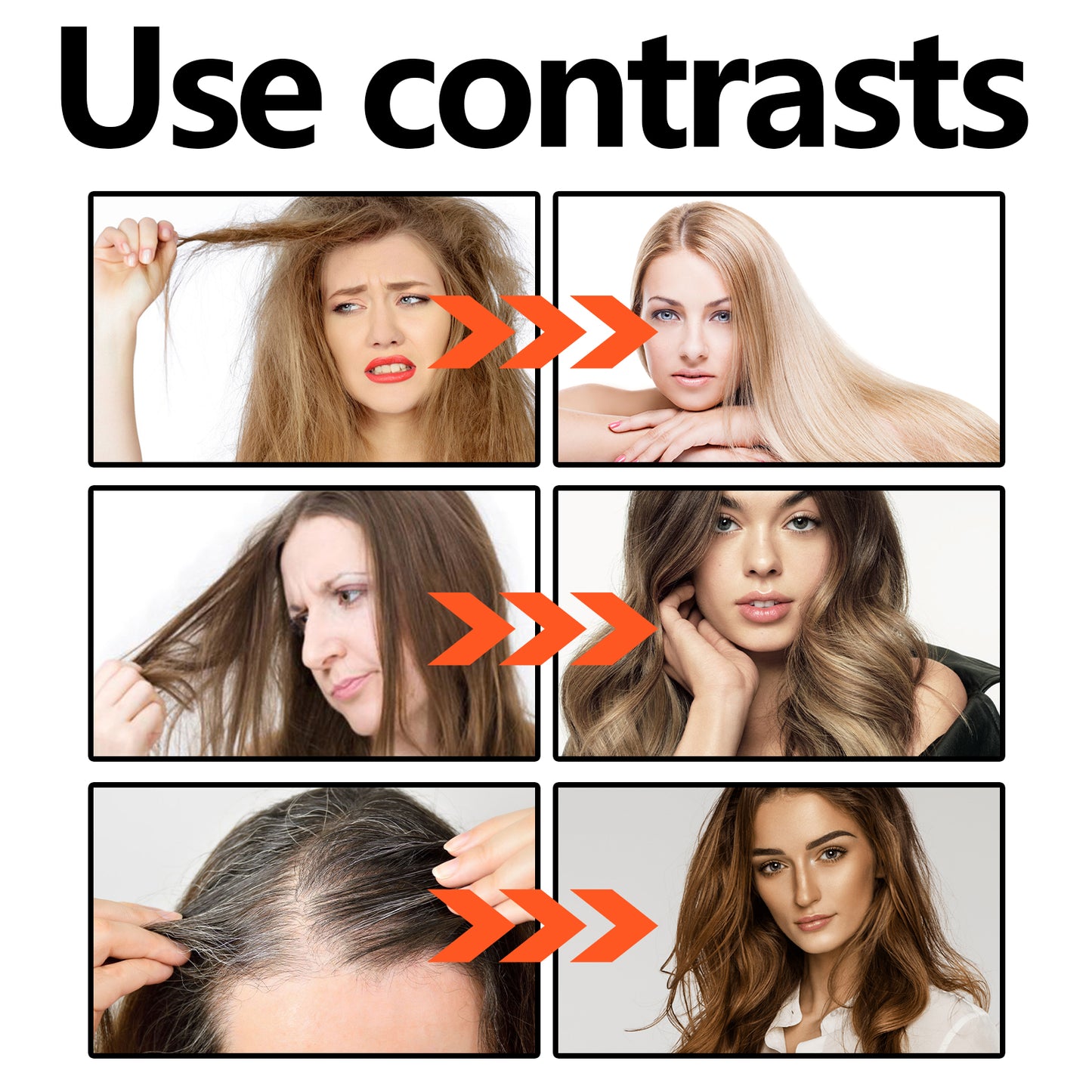 Eelhoe Red Onion And Black Seed Oil Hair Care Essential Oil, Nourishing And Nourishing Hair, Smoothing And Repairing Dry Hair