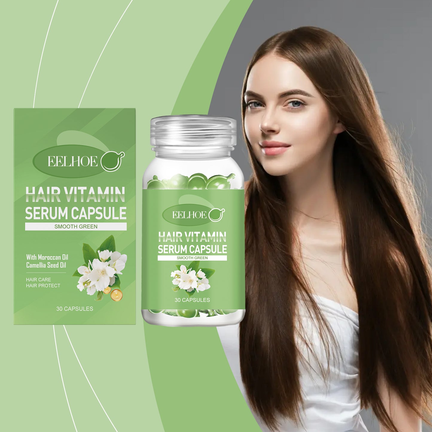 EELHOE Hair Capsules – Nutrition & Relief