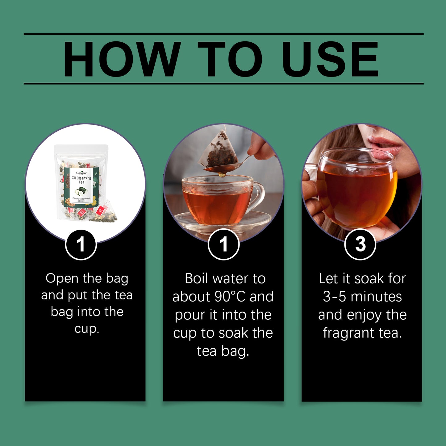 Oil Cleansing Tea – Body Detox & Treatment