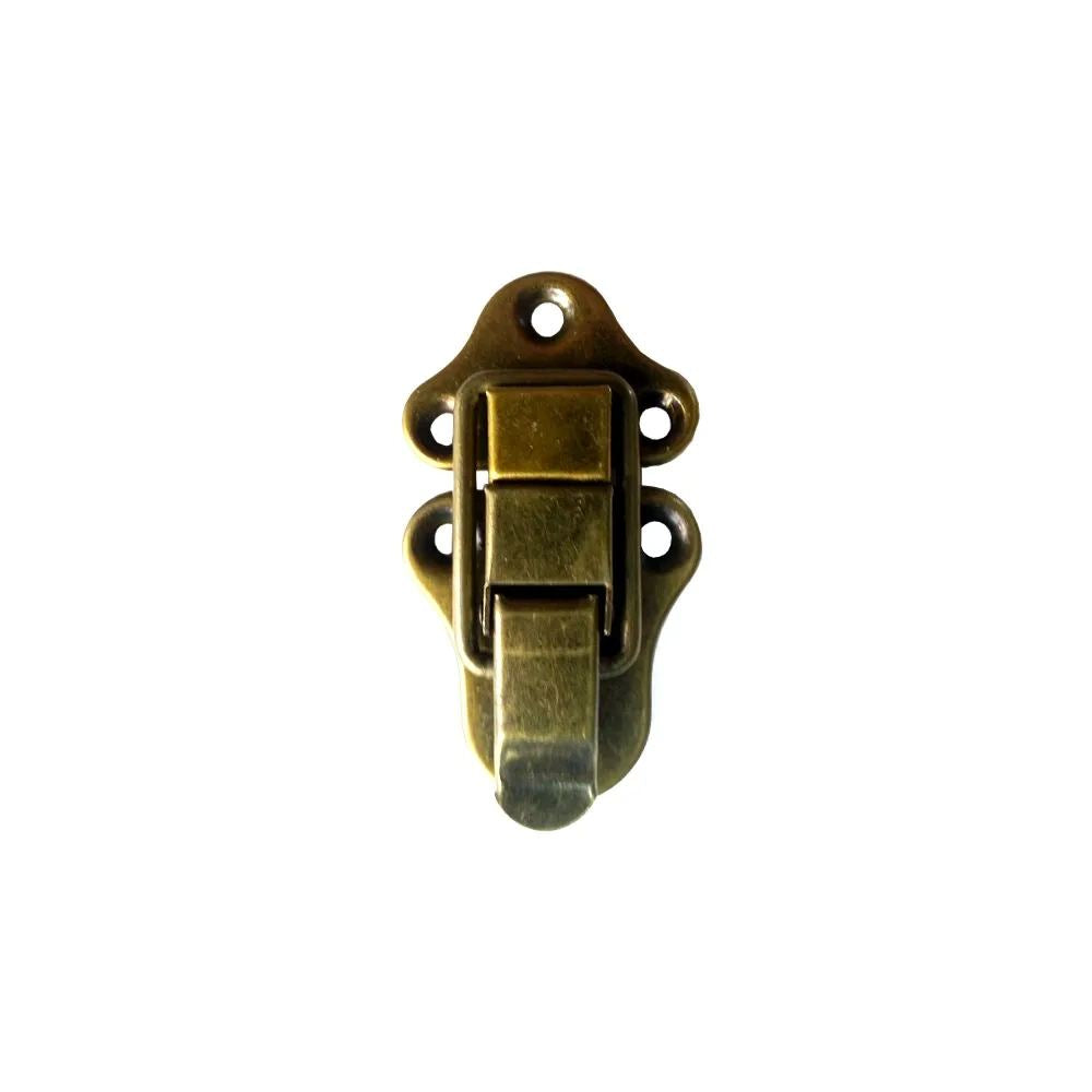 Sandık, Kutu Klipsi, Ön Kilidi 72x40mm, Antik, 1 Adet