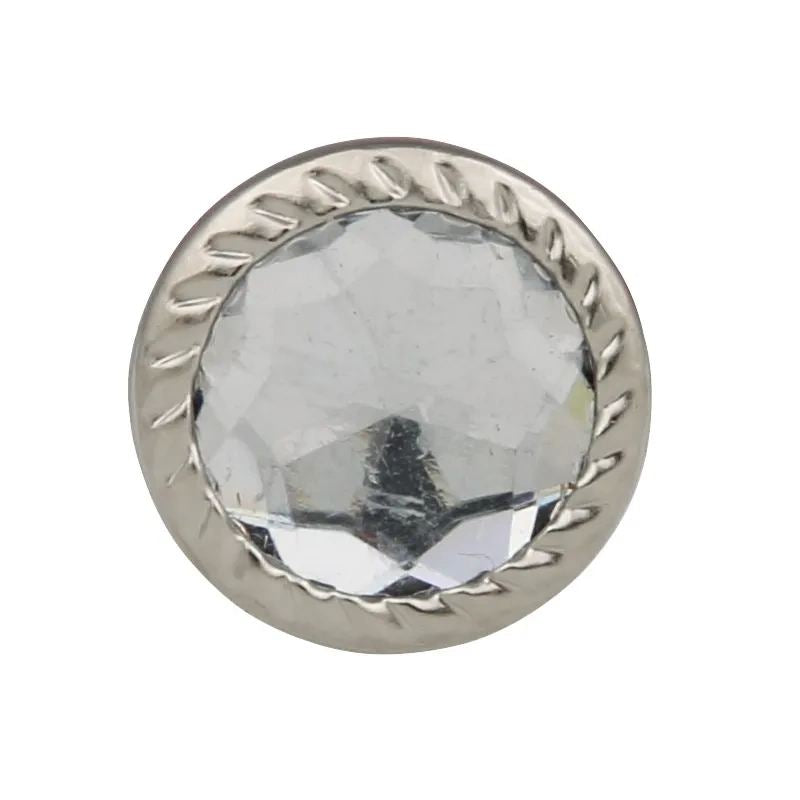 Dekoratif Parlak Taşlı Kabara Raptiye 17 Mm 50